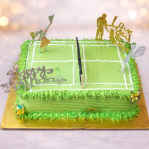 Badminton Theme Cake