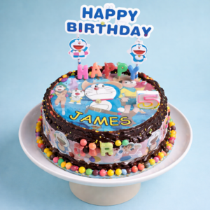 Edible Photo Doraemon Cake